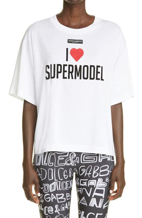 Dolce&Gabbana Supermodel Graphic Tee 